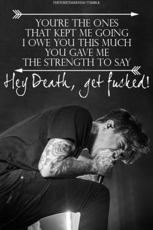 the amity affliction - death’s hand