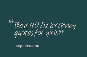 Give those 40 useful quotes to To your Daughter On Her 1st Birthday