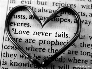 Love never fails