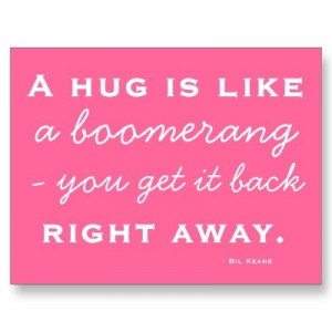 Boomerang Hug #Australia #boomerang #quotes