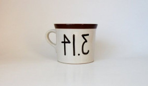 ... Pi Quote Hand Illustrated Art Mug 6 oz Dishwasher Safe on Etsy, $17.00