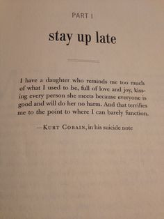Quotes From Kurt Cobain Journals ~ Inside Kurt Cobain's Letters and ...