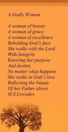How To Be A Godly Woman