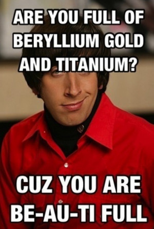 Big Bang Theory Sciene Joke...