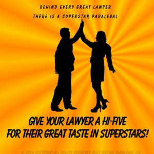 Hi-Five your lawyer Paralegal Humor