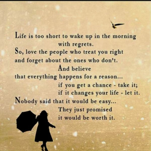 Life is too short...
