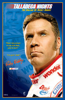 Talladega Nights RICKY BOBBY MOTIVATIONAL Poster - NASCAR #26 Wonder ...