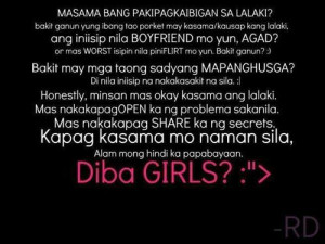 Ang kaibigan na LALAKE. :) *So True!*