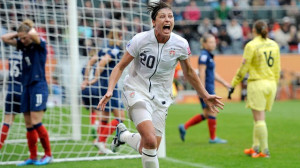 Abby Wambach has just been named the female athlete of the year by the ...