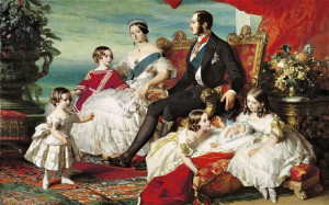 Queen Victoria, Prince Albert and their children in 1846 (Photo: BBC)