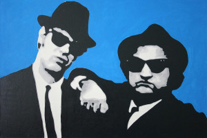 ... canvas print the blues brothers movie poster fine prints and Pictures
