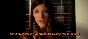 Dexter debra morgan face kicking quote