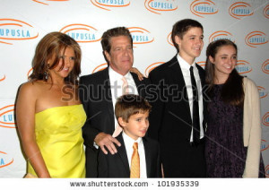 ... Frey and Family at the 10th Annual Lupus LA Orange Ball, Beverly
