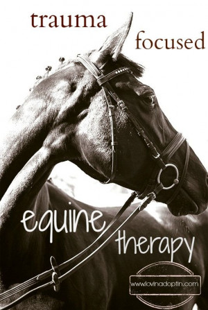 trauma focused equine therapy...my dream...equine assisted therapy