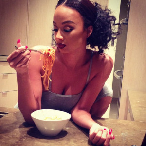 Draya Michele shows off more of her toned down look