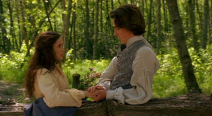 Winona Ryder and Christian Bale in Little Women 1994