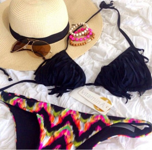 fringe bikinis