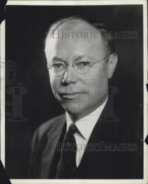 Press Photo Robert Taft Senator Son of President Taft Presidential Run