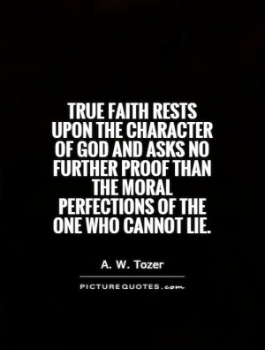 Faith Quotes A W Tozer Quotes