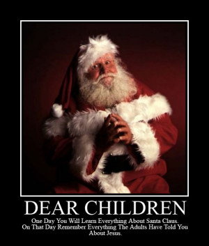 Is Santa Claus a Theological Threat?