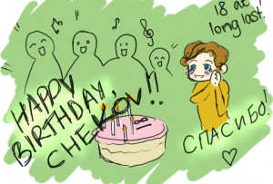 Happy Birthday Chekov Star...