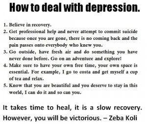 how to deal with depression: Africans Violets, Time, How To Deals With ...