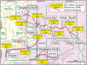 breakdown of the REOs found in the Yangibana mineralisation based on ...