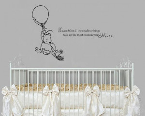 Classic Winnie the Pooh Sometimes the smallest by GrabersGraphics, $32 ...
