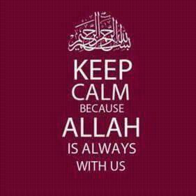 Keep calm and love Allah