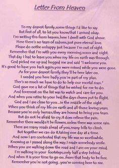 letter to Heaven quotes quote miss you heaven in memory