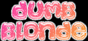 dumb-blonde