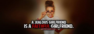 Jealous Girlfriend Is A Faithful Girlfriend