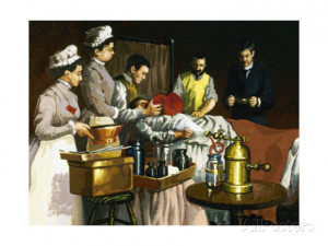 Morton Green William Thomas Used Ether as an Anesthetic Giclee Print