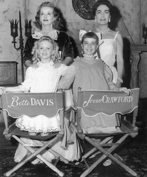 Bette Davis & Julie Allred as ‘Baby Jane Hudson’ and Joan Crawford ...