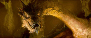 Smaug - The Hobbit: The Desolation of Smaug Wallpaper (2700x1134)