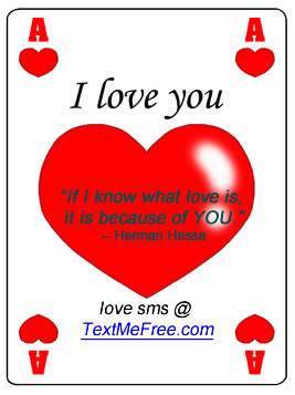 Love sms - romantic sms - love quotes and text messages