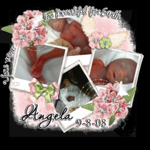 Happy Birthday in Heaven Baby Girl