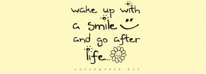 Smile Quotes Cover Photos For Facebook