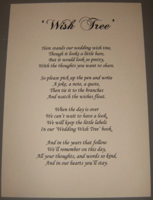 Wishing Tree Poem