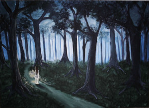 lost in the forest by viride traditional art paintings fantasy this is ...