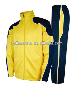 warm up wear womens and mens basketball yellow tracksuit sportswear ...