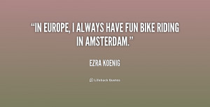 It's cool to have instruments lying around because they give you ...