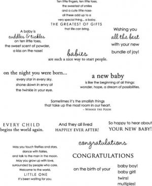 Baby Sayings