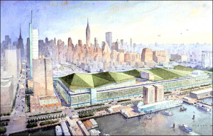 rendering of the proposed expansion of Jacob K. Javits Convention ...