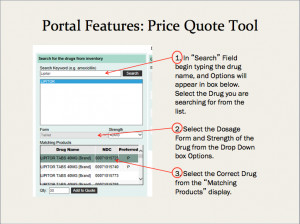 Portal Feature: Price Quote Tool