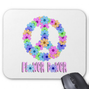 Flower Power Mouse Pads
