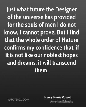 Henry Norris Russell Nature Quotes
