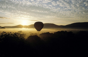Bill Harrops Morning Dew Balloon Flight. Quote & Book: http://www ...
