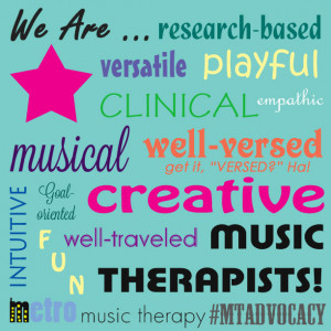 are just joining us, January is Music Therapy Social Media Advocacy ...