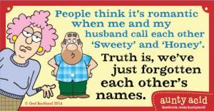 Aunty Acid On Husband Walt